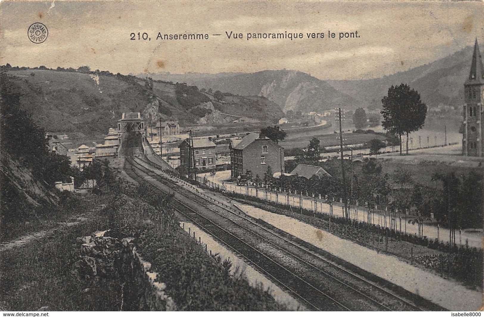 Namur  Dinant  Anseremme  Vue Panoramique Vers Le Pont  Spoorweg    I 5168 - Dinant