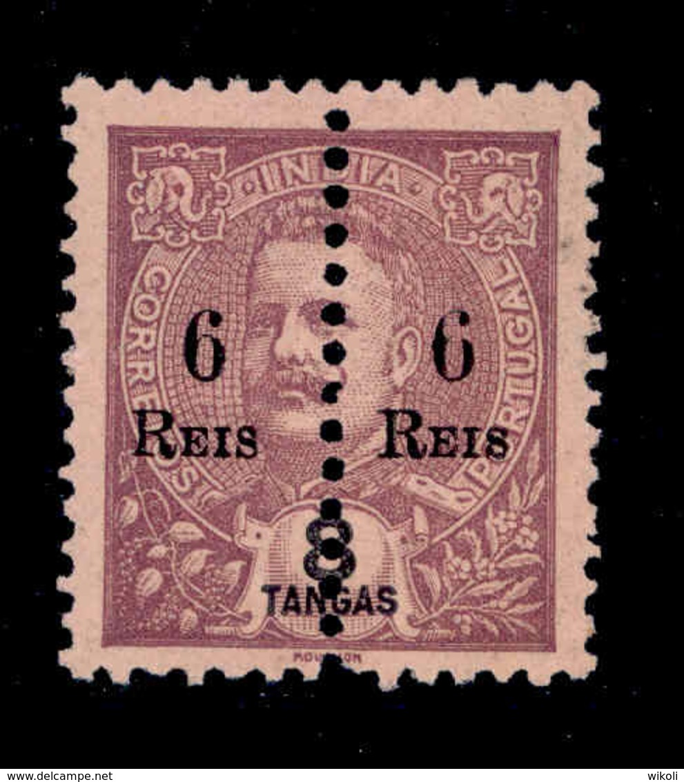 ! ! Portuguese India - 1911 D. Carlos (Perforated) - Af. 237 - NGAI - India Portoghese