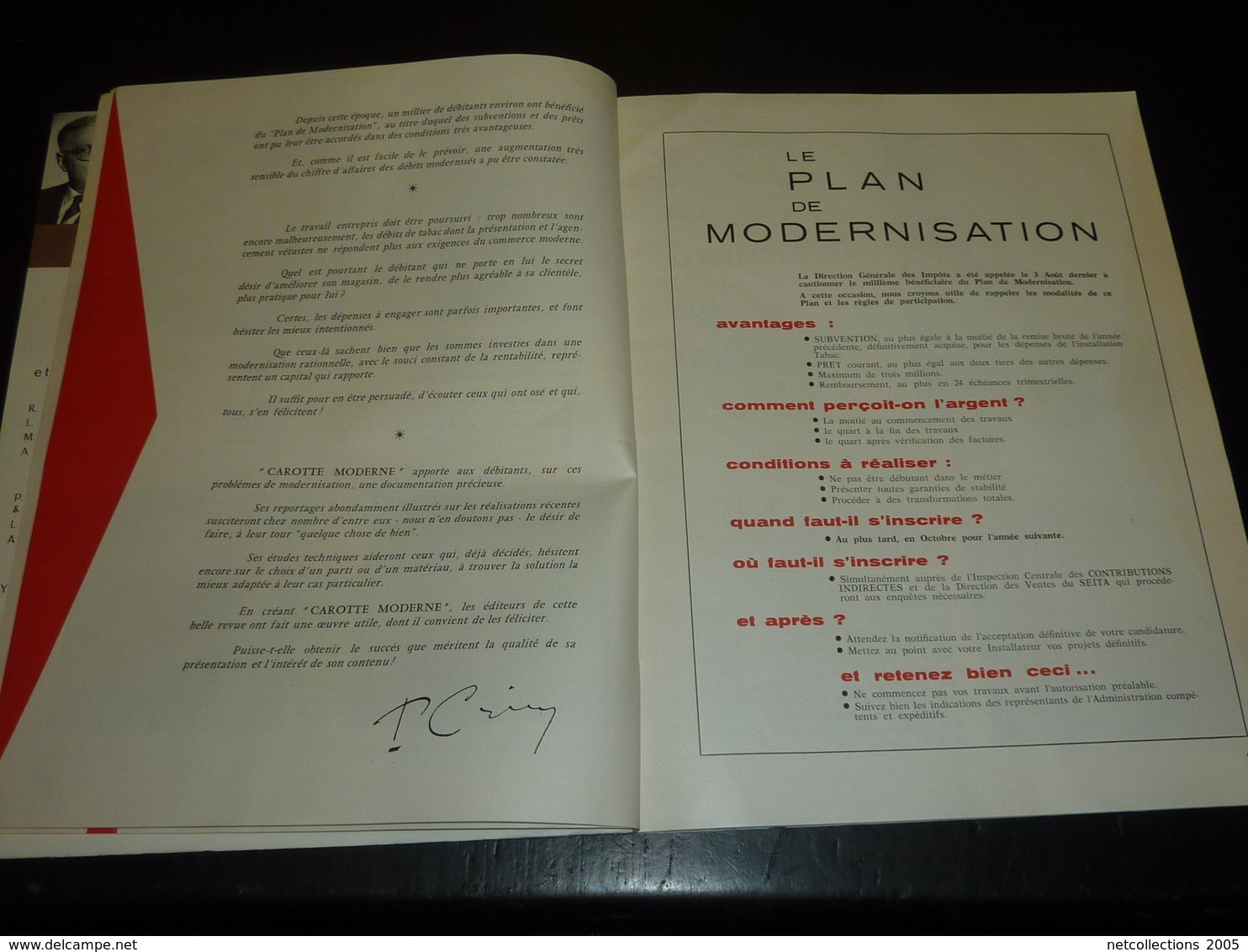 LA REVUE DES DEBITS DE TABACS N°1 OCTOBRE 1958 CAROTTE MODERNE + DEPLIANT CIGARETTE GITANE GAULOISE PHILIP MORRIS (AD) - Livres
