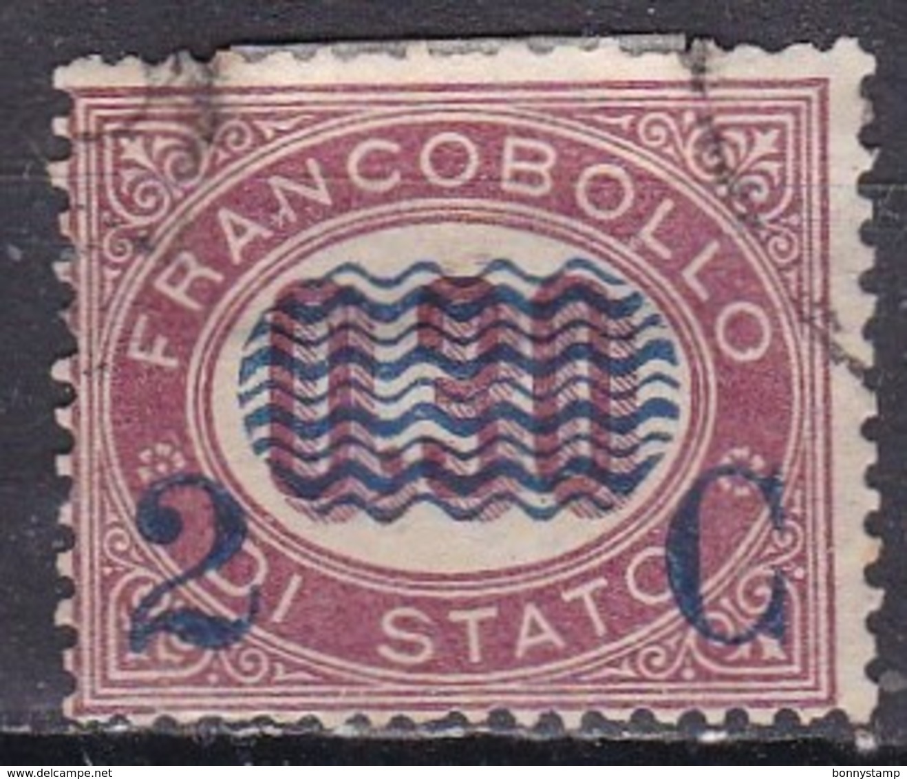 Regno D'Italia, 1878 - 2 Cent Su 30  Servizio Di Stato - Nr.32 Usato° - Usati