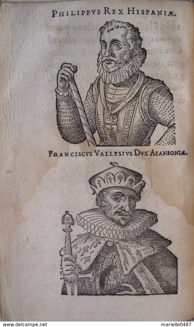 1585  - Hadriani Barlandi Hollandiae Comitum Historia Et Icones - Jusque 1700