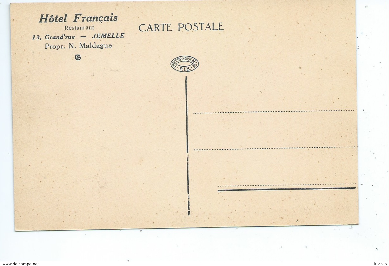 Jemelle Passage De L'Homme - Rochefort