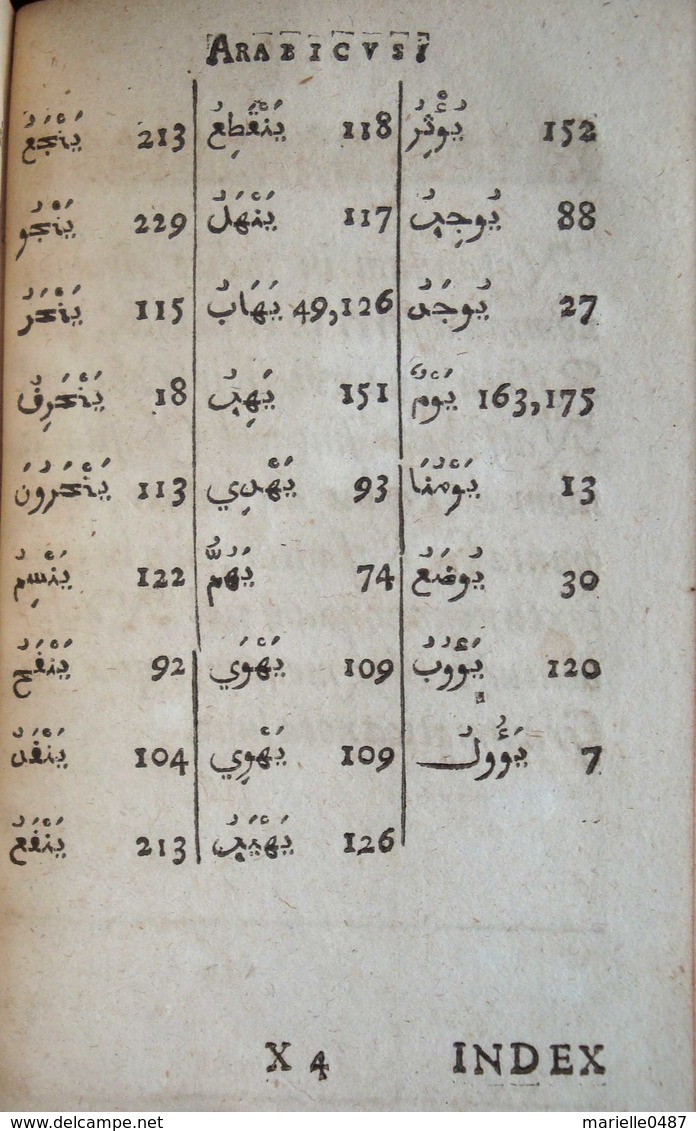 1661 Lamiato'l Ajam, Carmen Tograi, Poeta Arabis Doctissimi - Livres Anciens