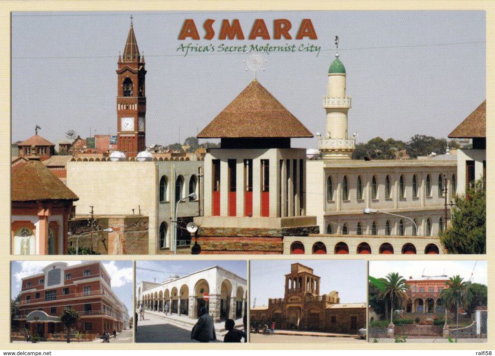 1 AK Eritrea * Hauptstadt Asmara - Seit 2017 Zählt Asmara Als „modernistische Stadt Afrikas“ Zum UNESCO-Weltkulturerbe * - Erythrée