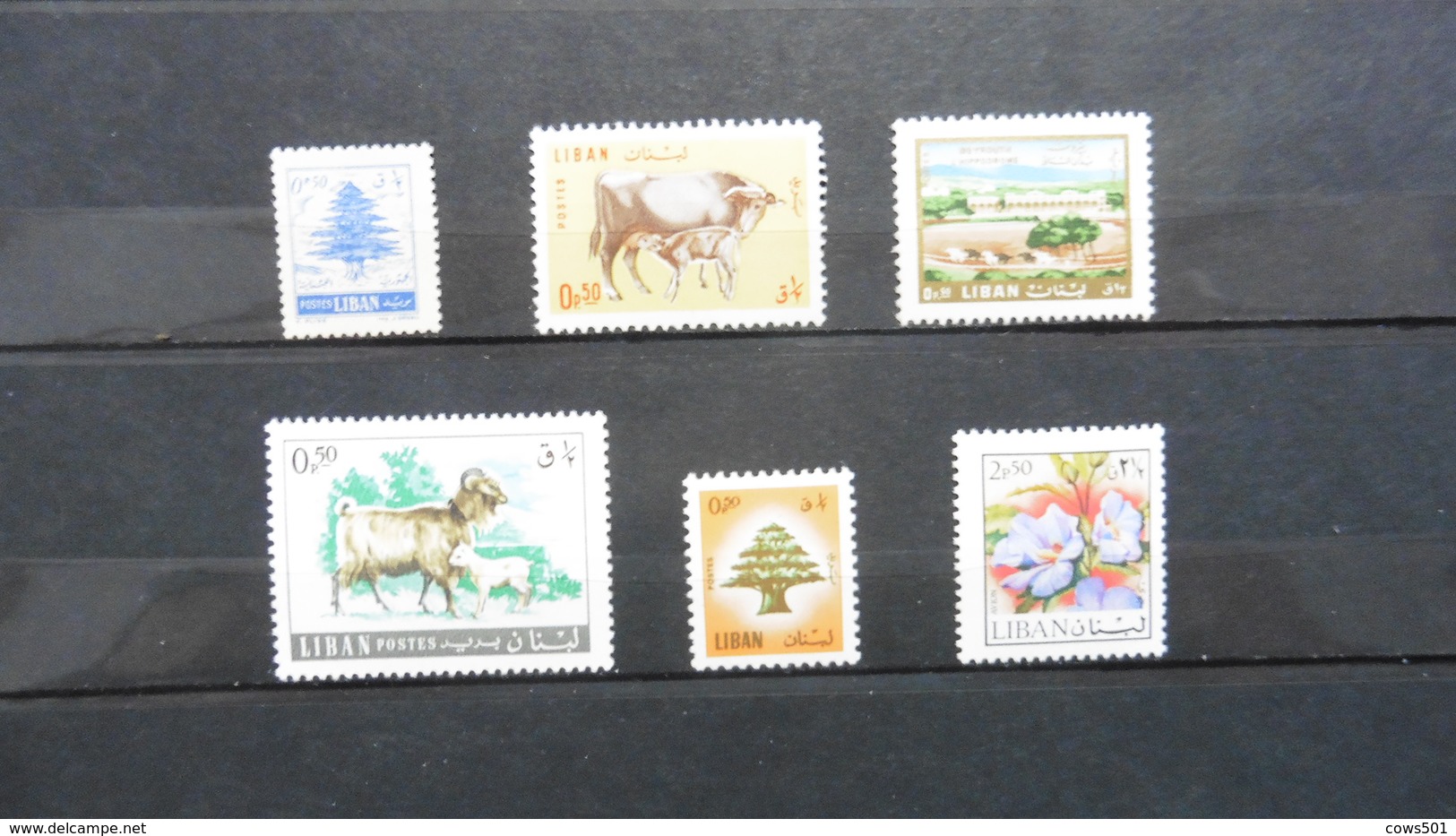 Asie : LIBAN :6 Timbres Neufs - Libanon