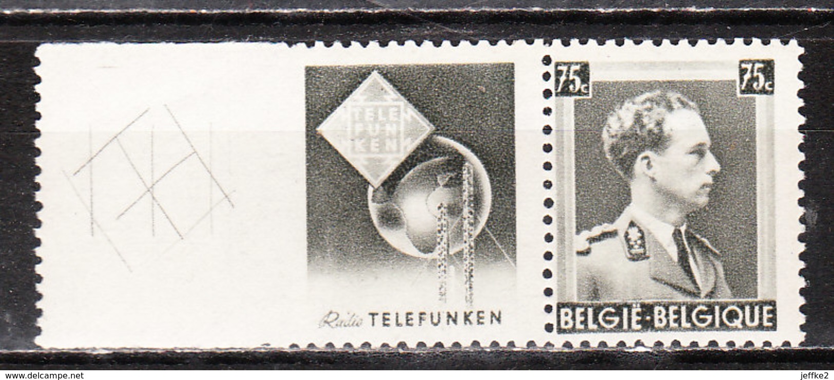 PU120**  Leopold III Col Ouvert - Telefunken - MNH** - COB 22 - Vendu à 13.50% Du COB!!!! - Sonstige & Ohne Zuordnung