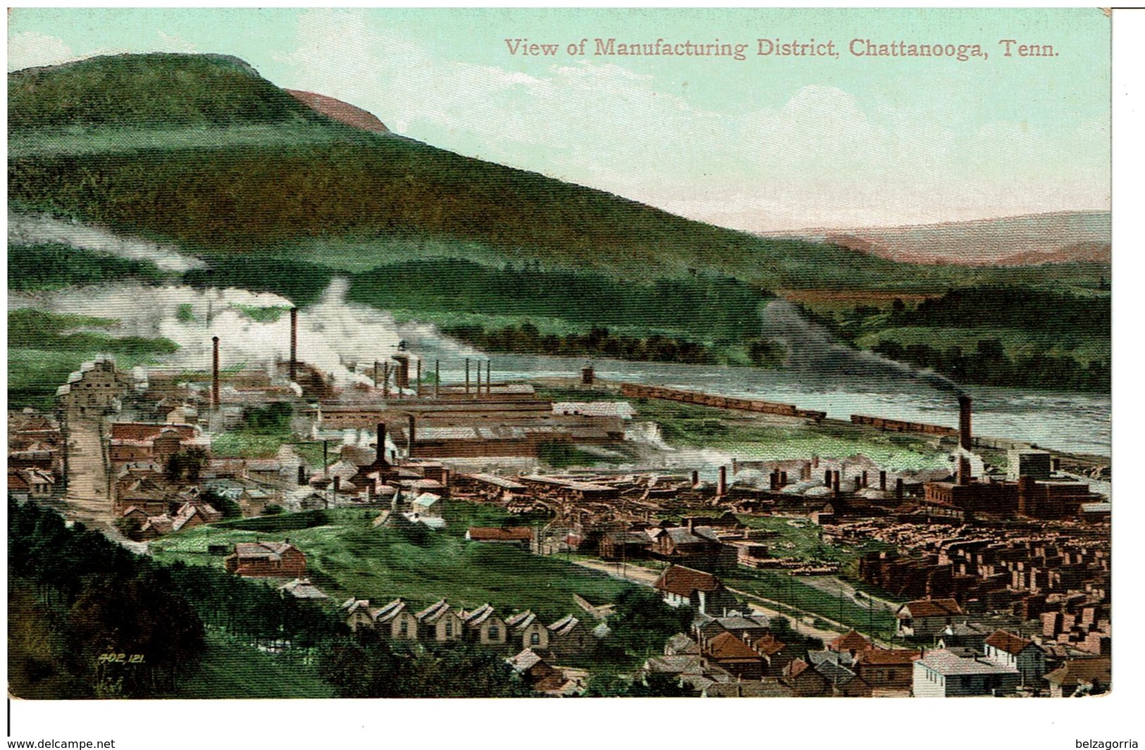 CHATTANOOGA, Tenn,   -   View Of Manufacturing Districk - Chattanooga