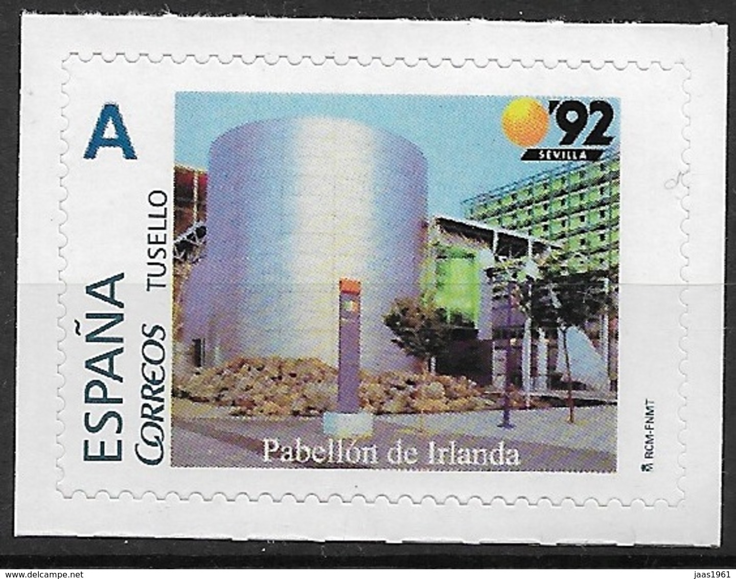 ESPAÑA. TUSELLO. EXPO'92 SEVILLA. PABELLON DE IRLANDA - Nuevos