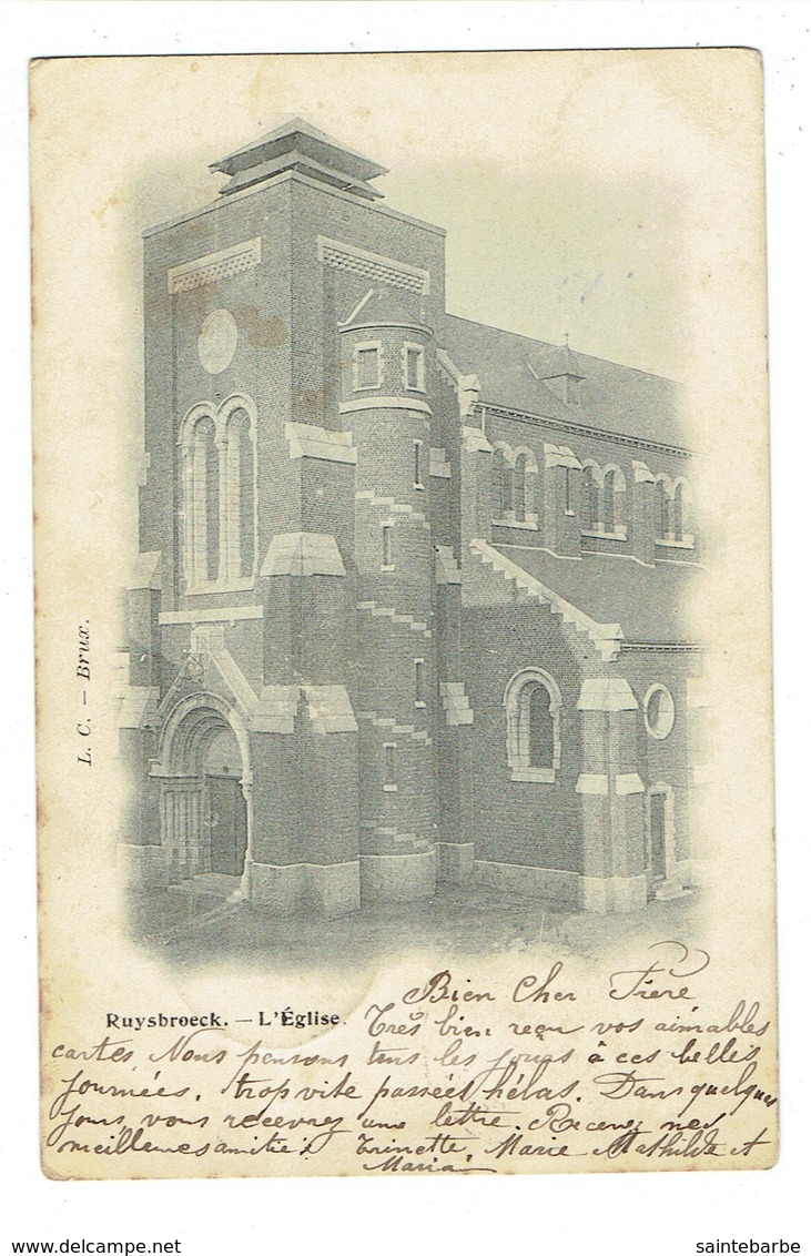 Ruysbroek. ( Sint-Pierre-Leeuw ). L'Eglise. **** - Sint-Pieters-Leeuw