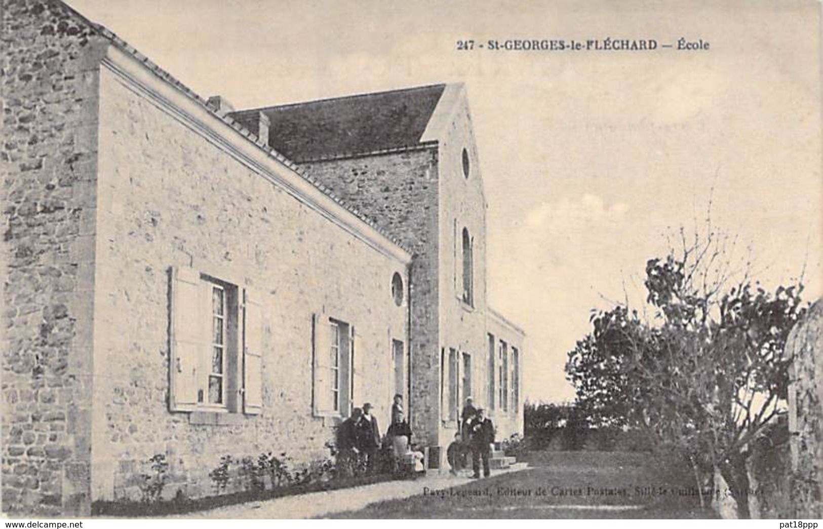 53 - ST GEORGES Le FLECHARD : Ecole - CPA - Mayenne - Altri & Non Classificati