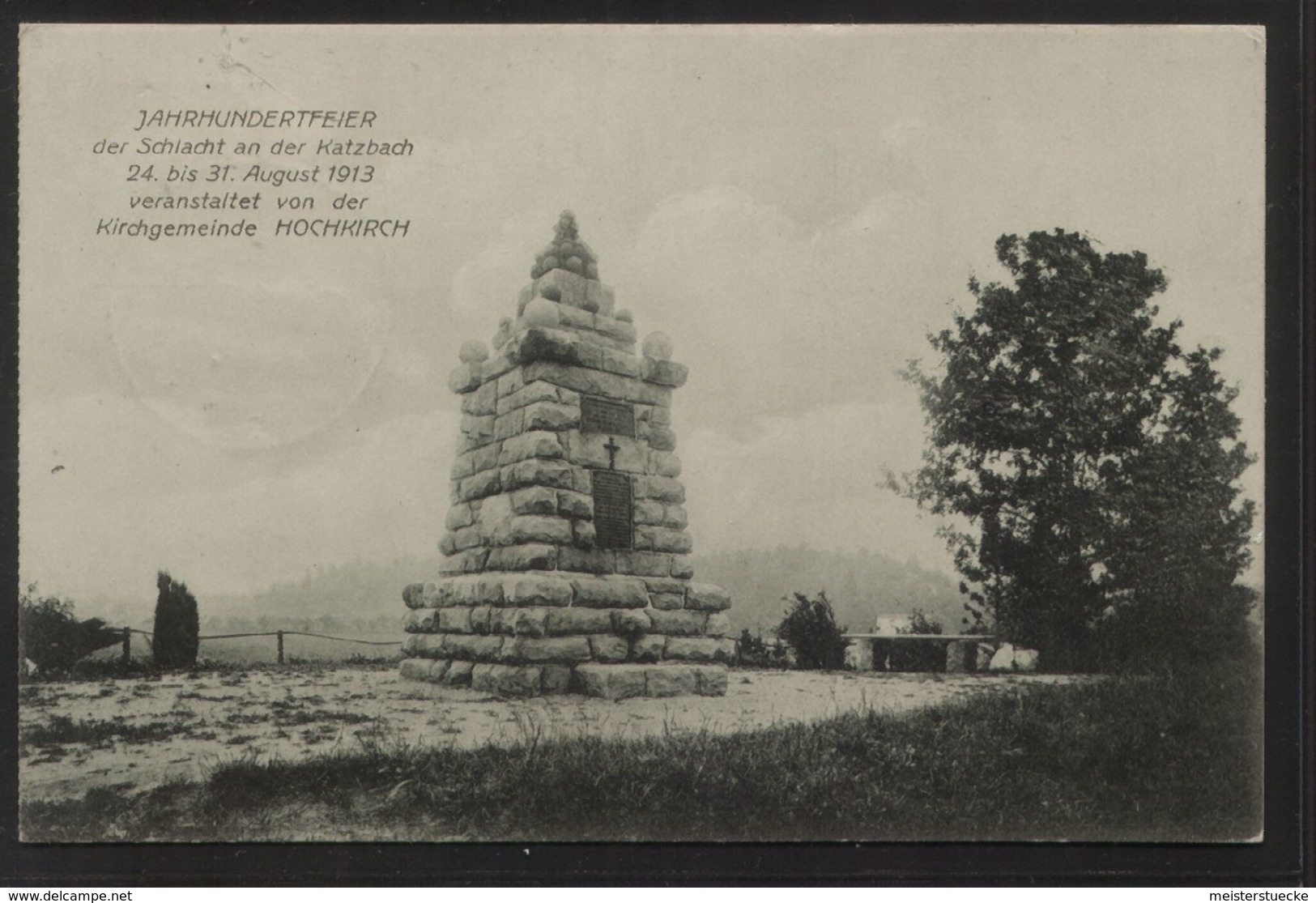 Dt. Reich - Privatganzsache / Postkarte PP 27 C 200 - Jahrhundertfeier - SST Katzbachschlachtfeld 24.8.1913 - Sonstige & Ohne Zuordnung