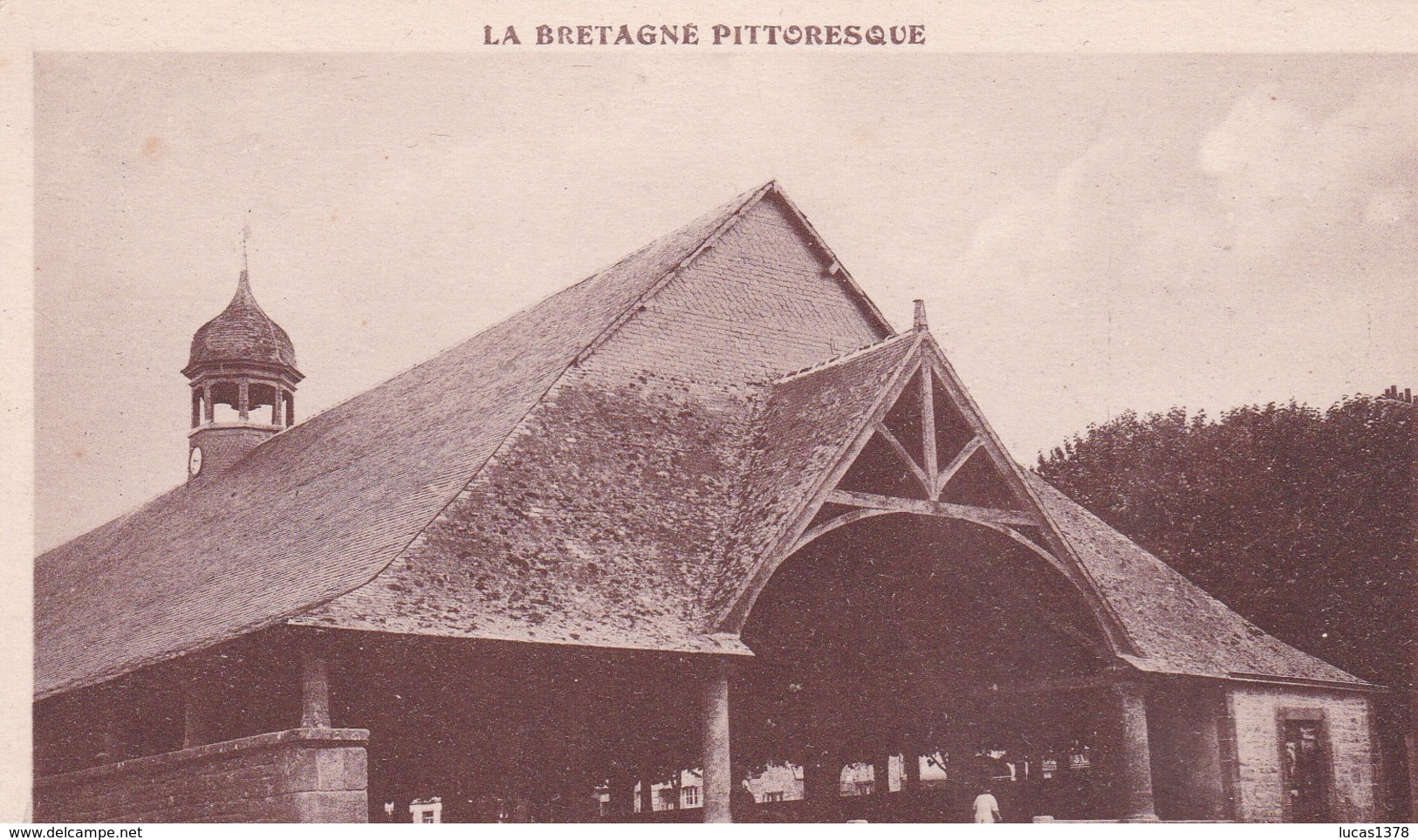 56 / LE FAOUET / ENTREE PRINCIPALE DES HALLES / TBE - Faouët