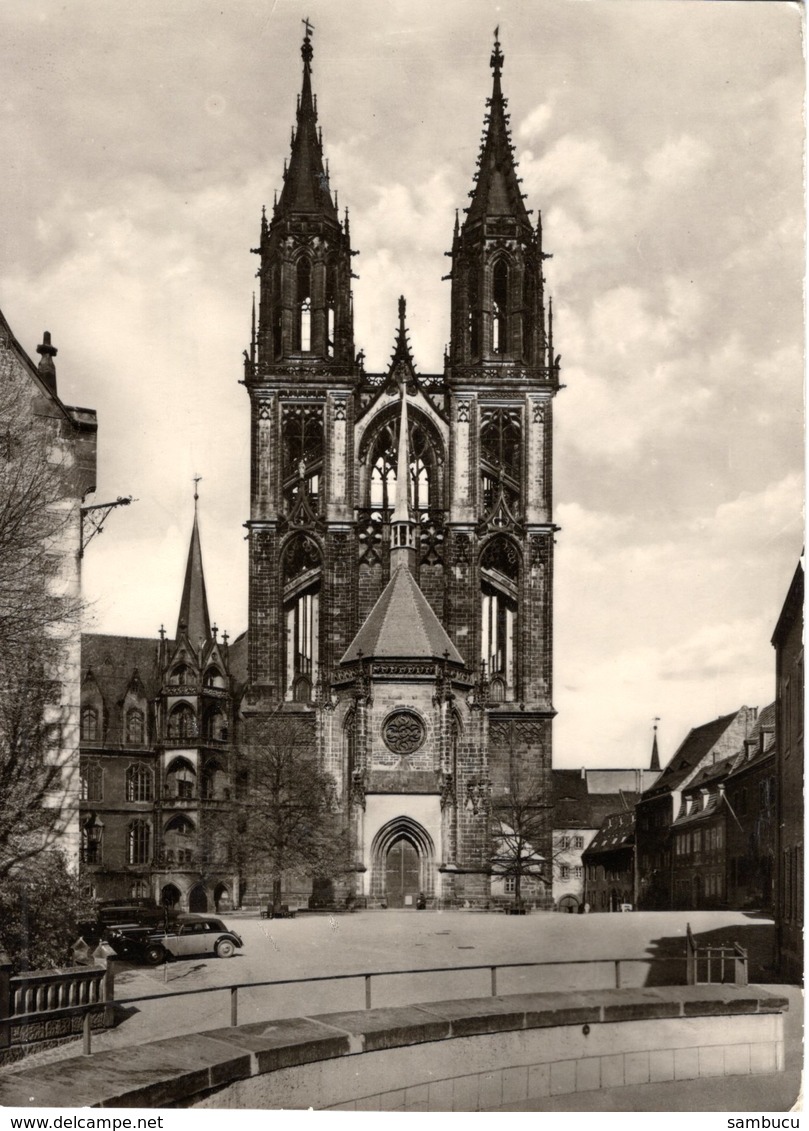 DDR - Der Dom Zu Meißen Westfassade 1964 - Sonstige & Ohne Zuordnung