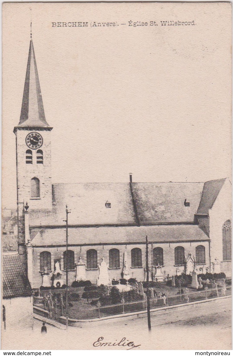 Belgique : Berchem (  Anvers)   église De St.  Willebrord - Sonstige & Ohne Zuordnung