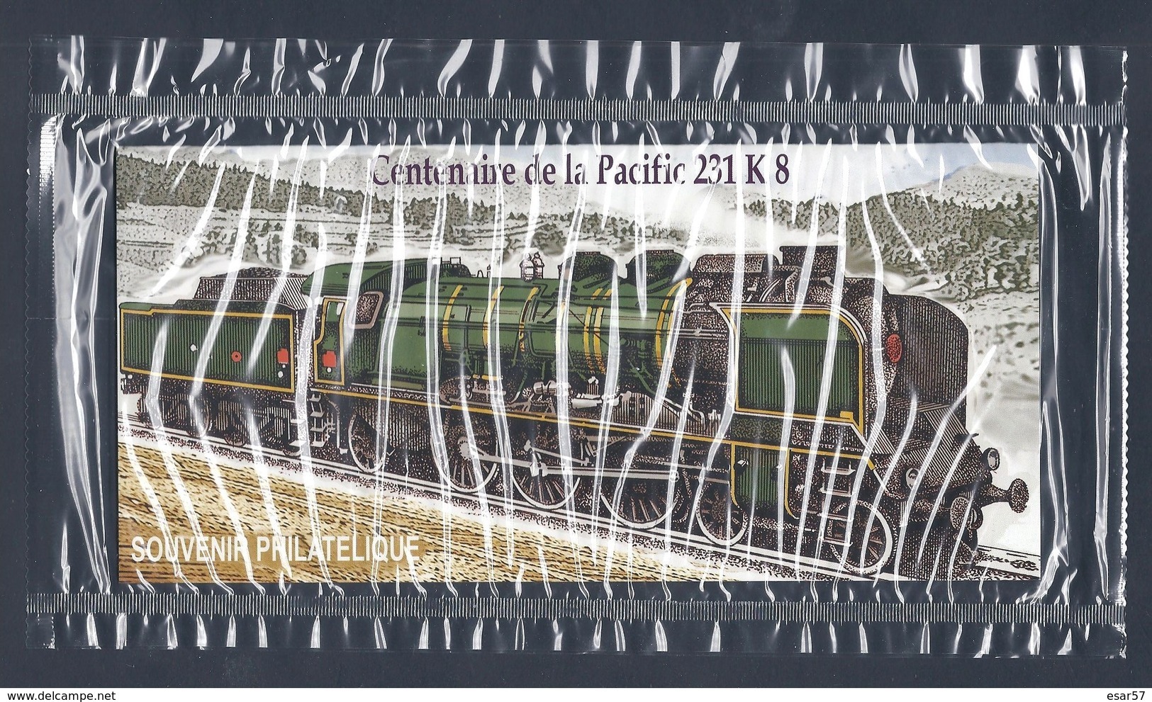 France Bloc Souvenir N° 68 TRAIN CENTENAIRE DE LA PACIFIC 231 K 8 En 2012 NEUF ** SOUS BLISTER - Souvenir Blokken