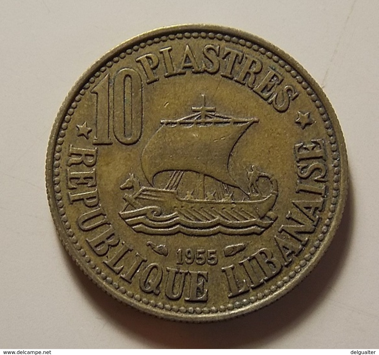 Lebanon 10 Piastres 1955??? - Liban