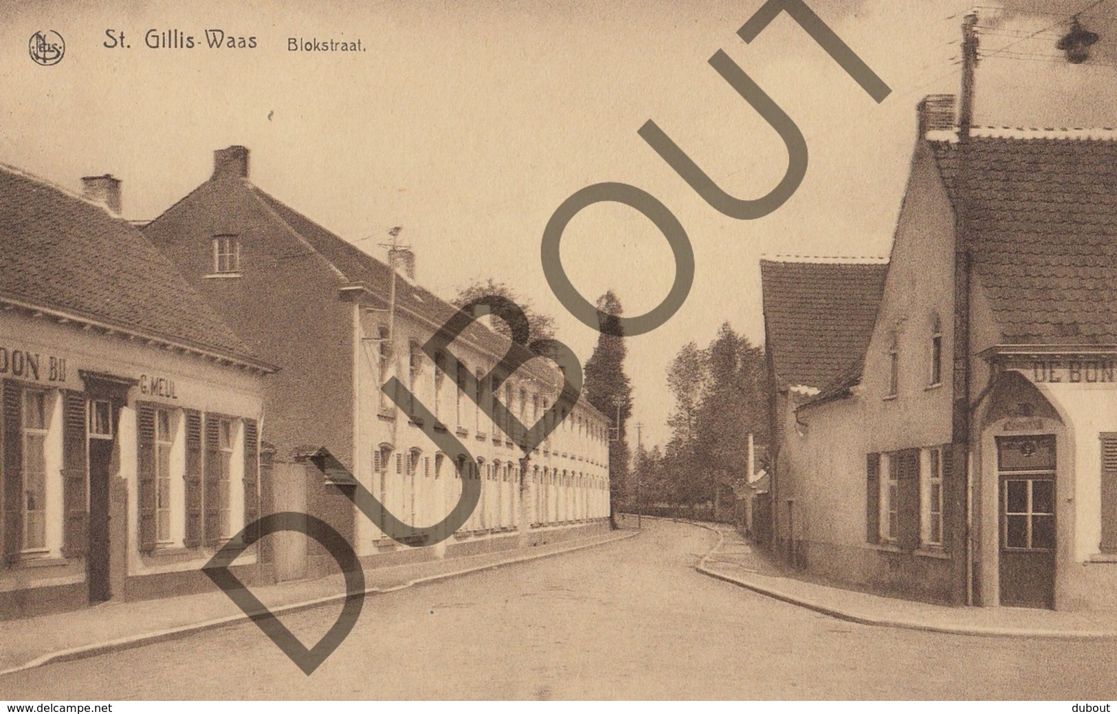 Postkaart - Carte Postale Sint-Gillis-Waas Blokstraat  (J27) - Sint-Gillis-Waas