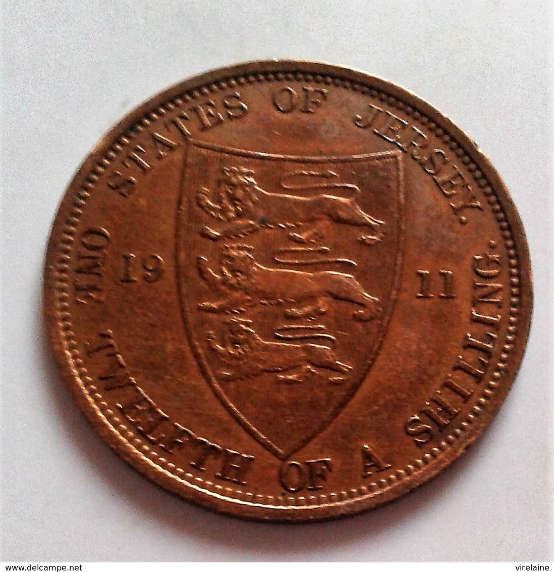 Monnaie, Jersey, George V, 1/12 Shilling, 1911 (B4 - 16) - Jersey