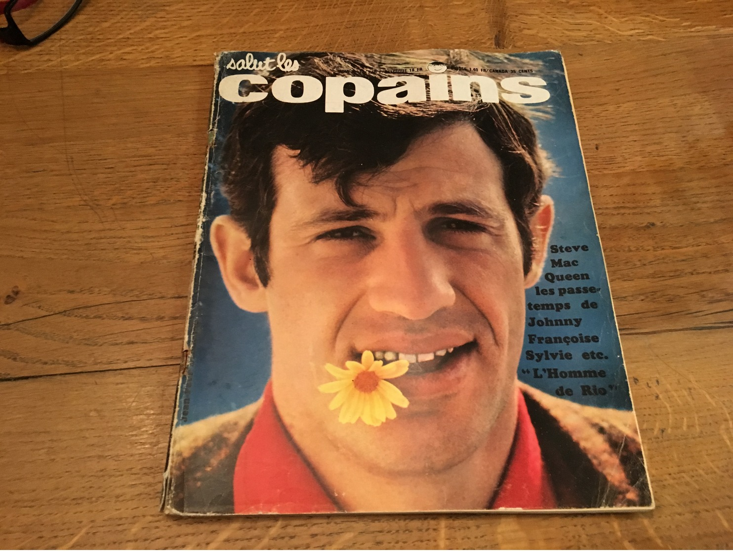 170/SALUT LES COPAINS N°23 1964 STEVE MAC QUEEN, LES PASSE TEMPS DE JOHNNY , BELMONDO ECT - Music