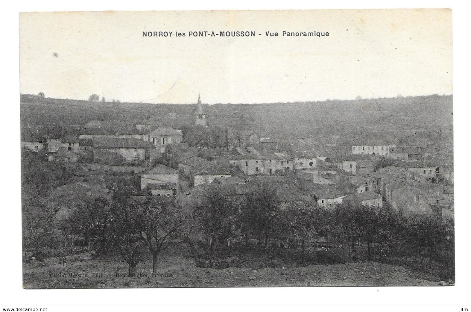 54/ MEURTHE Et MOSELLE...NORROY Les PONT A MOUSSON: Vue Panoramique - Autres & Non Classés