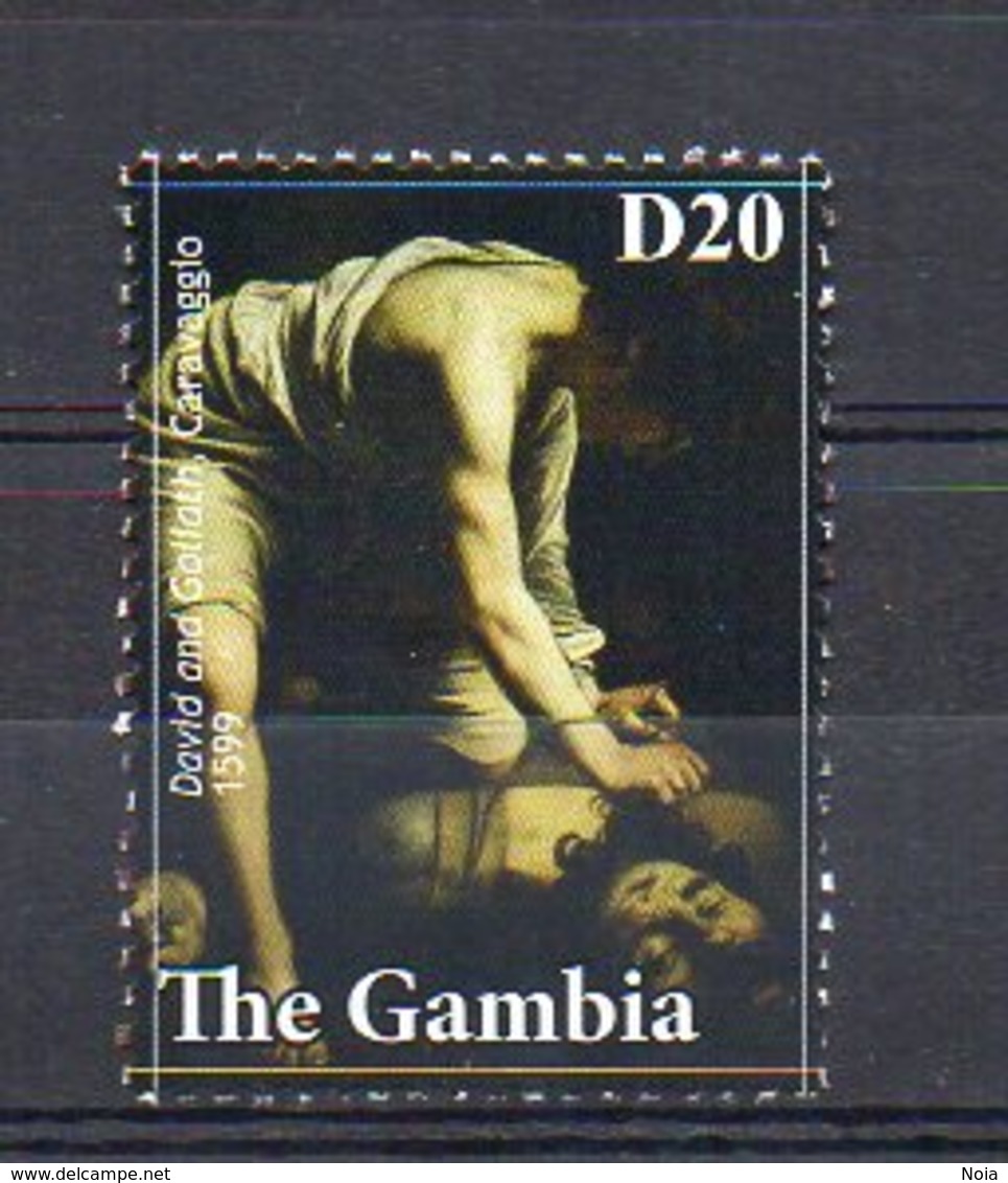 GAMBIA. ART. CARAVAGGIO. MNH (2R2139) - Autres & Non Classés