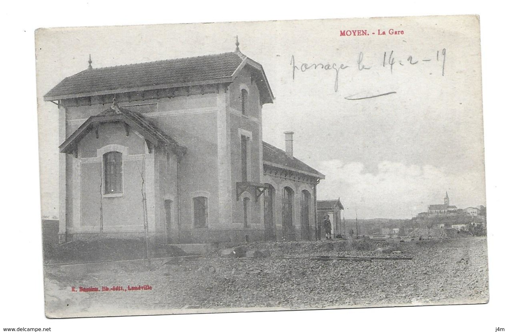 54/ MEURTHE Et MOSELLE...MOYEN: La Gare - Autres & Non Classés