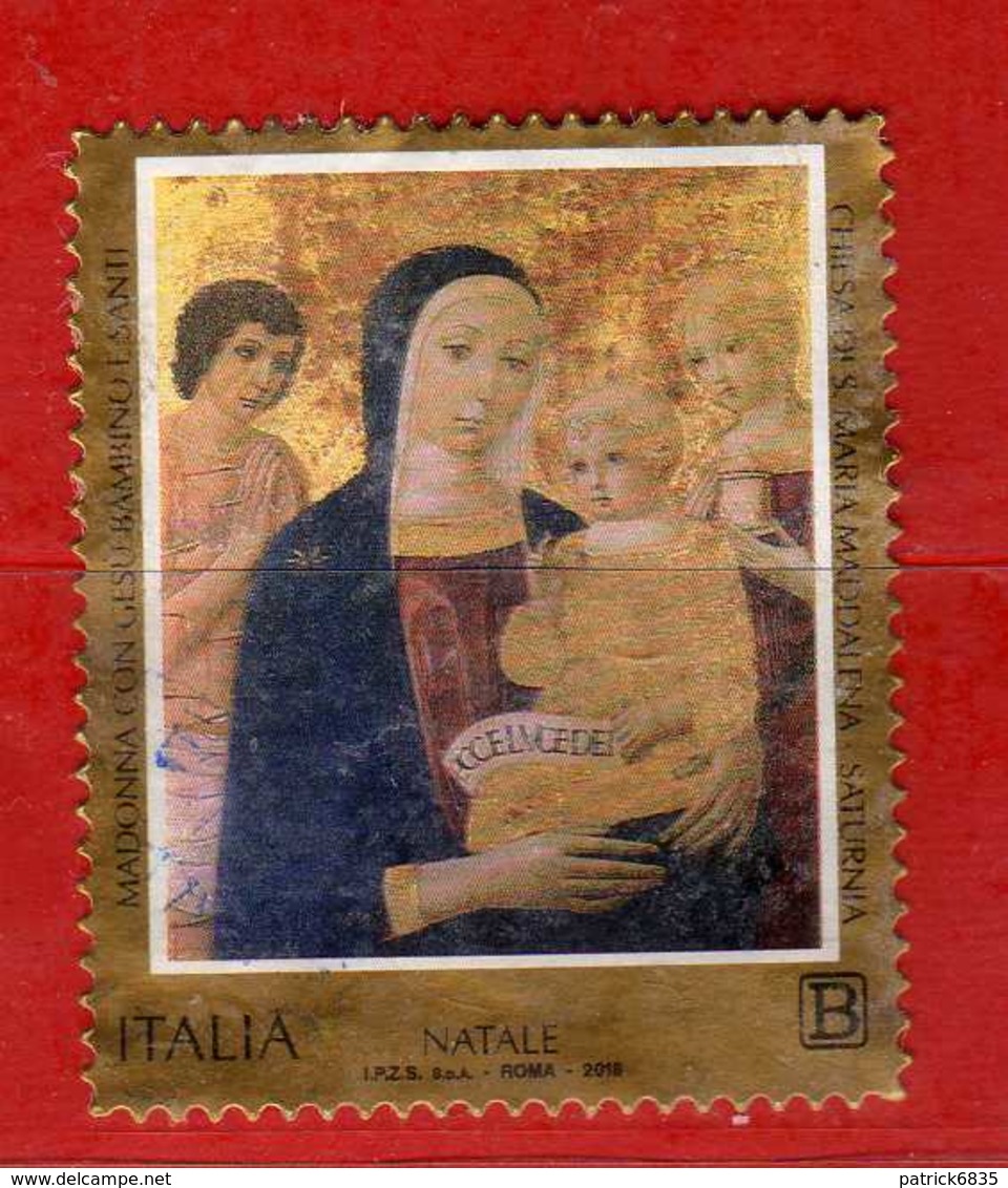 Italia °- 2018 -  NATALE MADONNA Con BAMBINO Gesù. Vedi Descrizione. - 2011-20: Usati