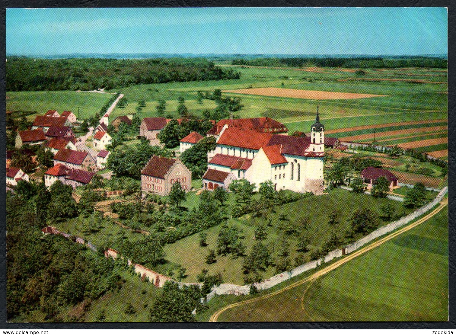 C1423 - Oberelchingen Elchingen - Wallfahrtskirche - Aero Express - Luftbild Fliegeraufnahme - Neu-Ulm