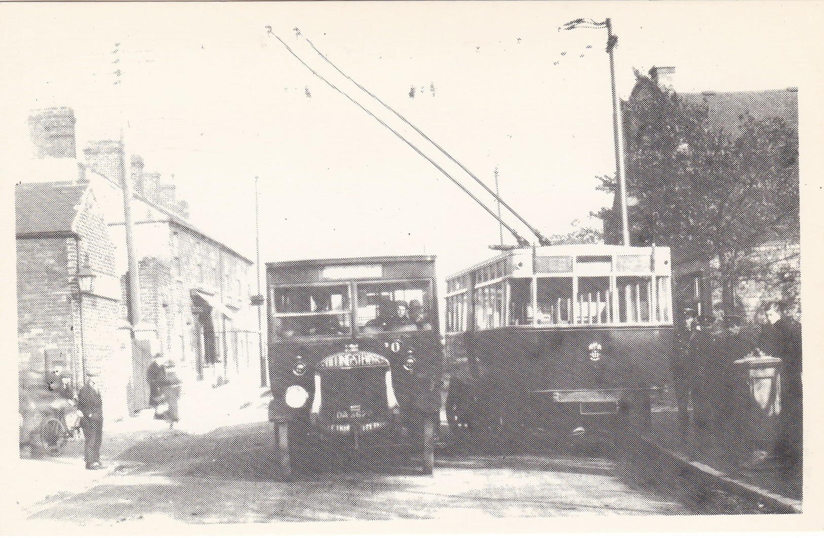 Trolley Bus No.1. Tilling Stevers Motor Bus. Wolverhampton. - Buses & Coaches