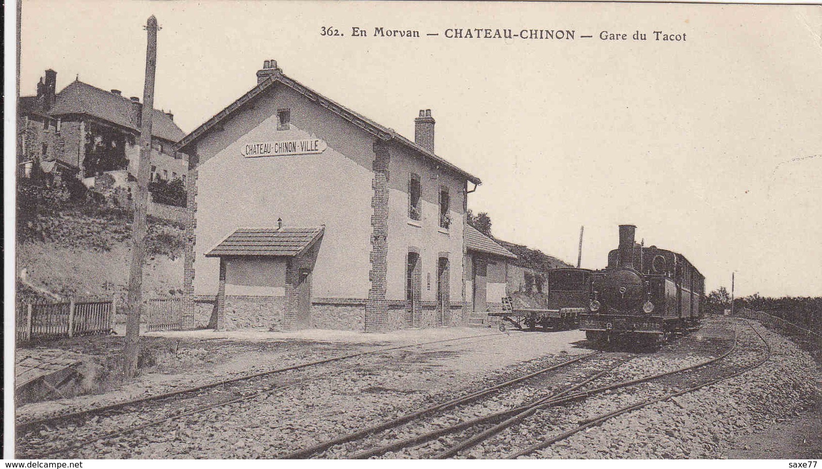 CHATEAU CHINON -  La Gare Du Tacot - Chateau Chinon