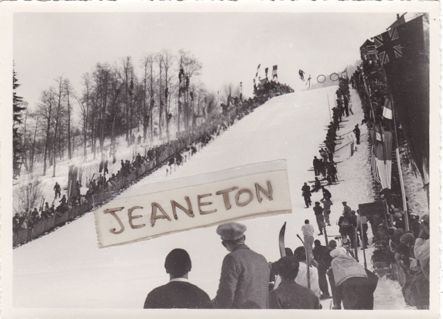 Photo : 17,5 Cm. X 12,5 Cm.  -  ARGENTIERE    1937 - Autres & Non Classés