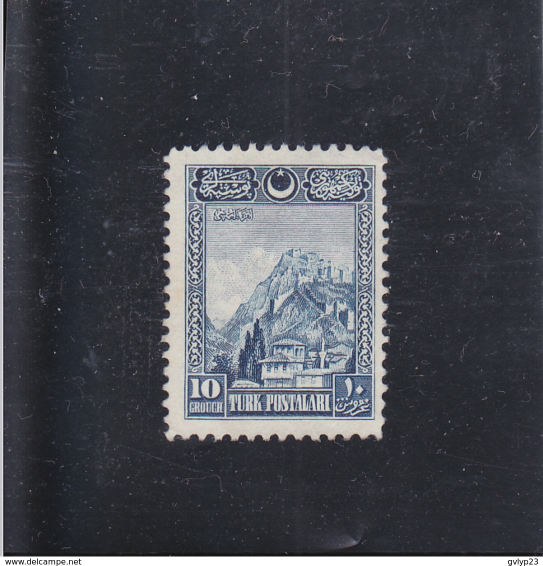 CITADELLE D'ANKARA / NEUF SANS GOMME / 10 Gr. BLEU / N° 703 YVERT ET TELLIER 1926 - Ongebruikt