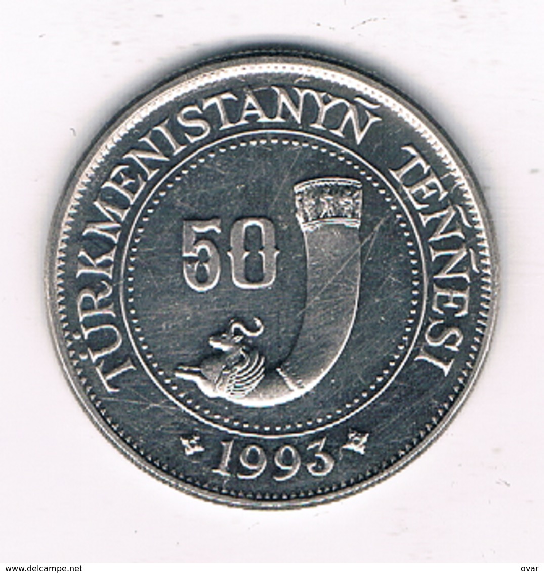 50 TENGA 1993 TURKMENISTAN /0190/ - Turkménistan