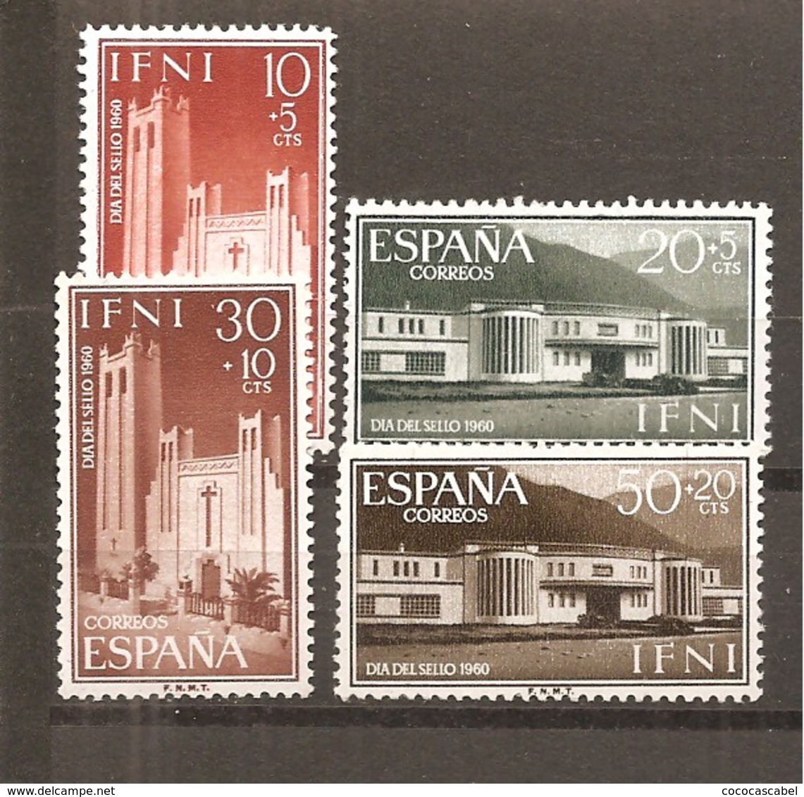 Ifni - Edifil 172-75 - Yvert 146-49 (MNH/**) - Ifni