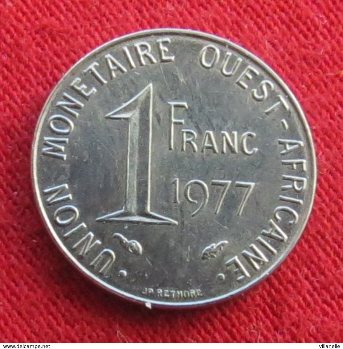 West African States 1 Franc 1977  Africa Afrika Afrique Wºº - Autres – Afrique