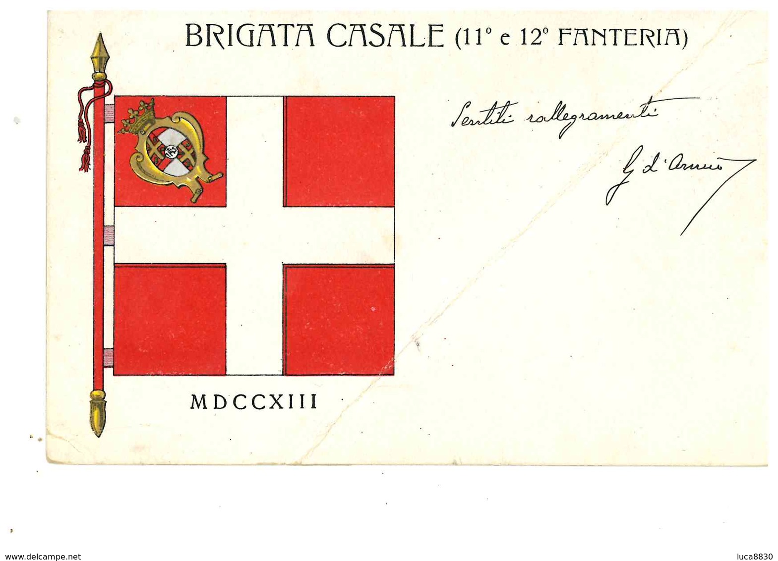 CASALE MONFERRATO BRIGATA - Guerra 1914-18