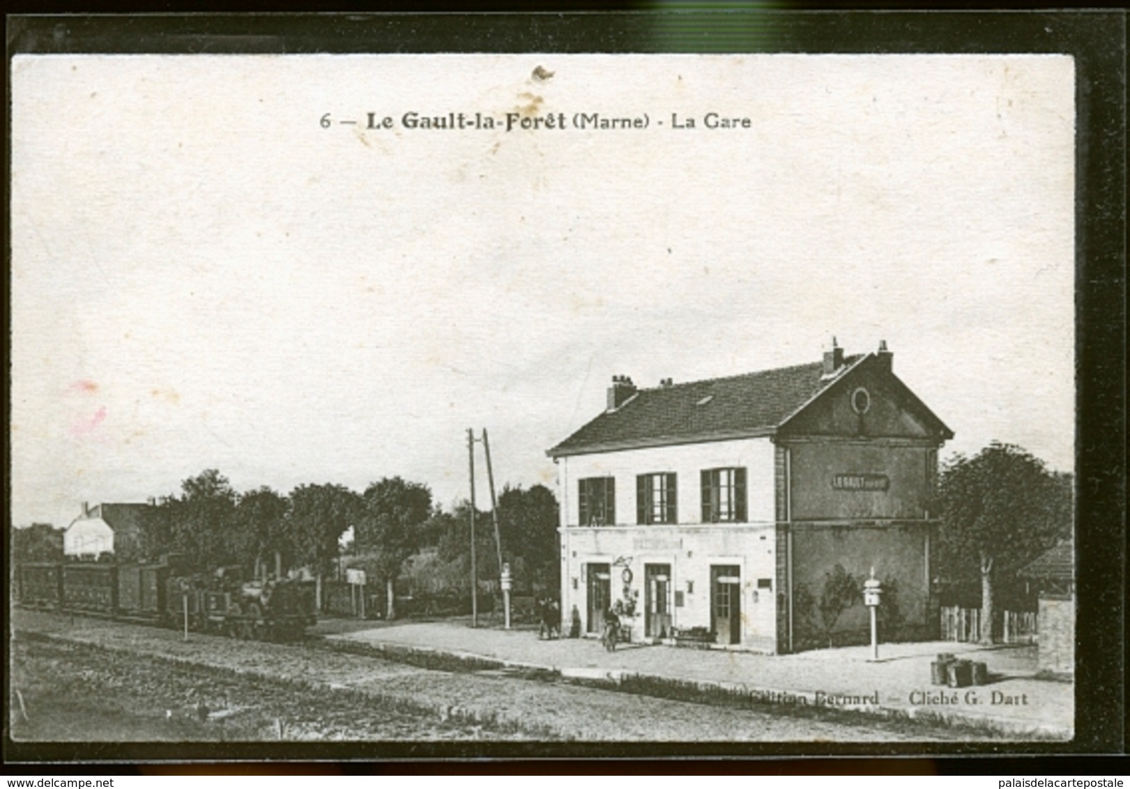 LE GAULT LA FORET          LA  GARE                                                JLM - Sillery