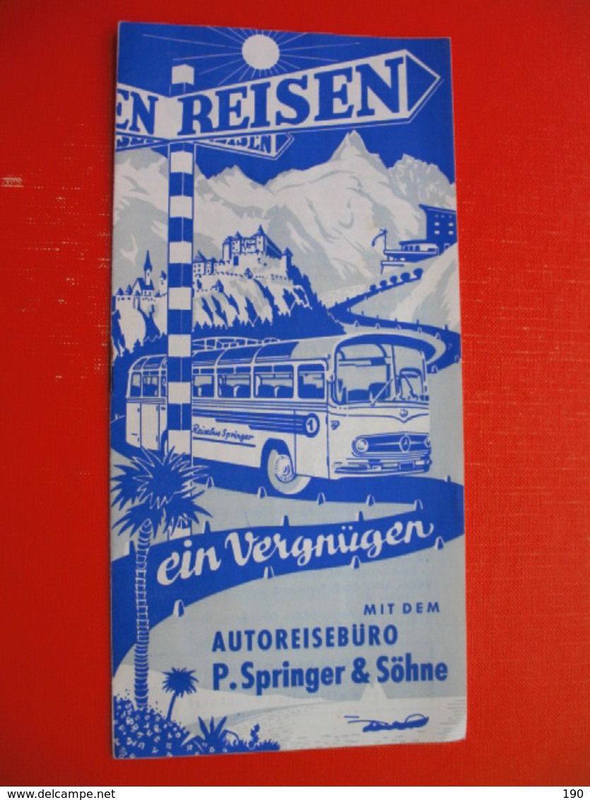 Bus.AUTOREISEBURO P.Springer&Sohne - Europe