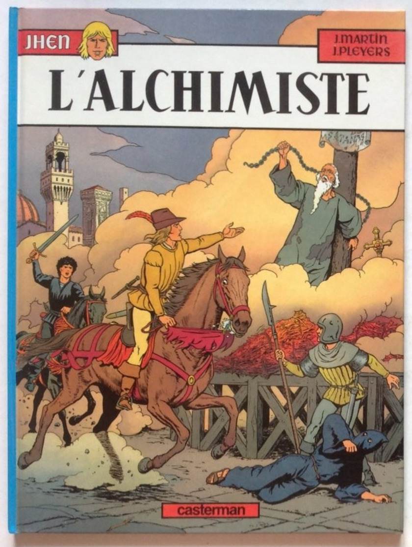 No PAYPAL !! : Pleyers & Jacques Martin JHEN 5 L'Alchimiste , BD Éo Casterman ©.1989 TTBE/NEUF Album Bd D'Aventure Top - Editions Originales (langue Française)