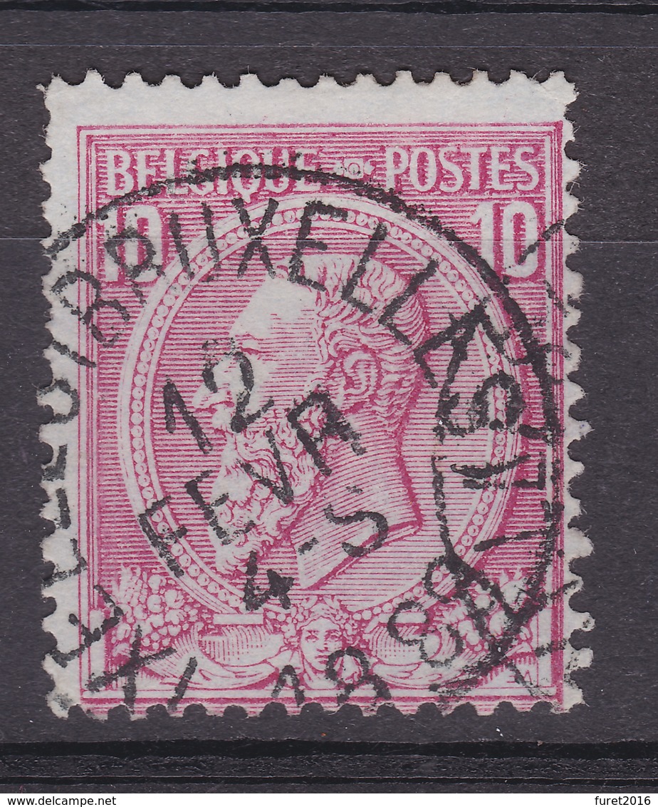 N° 46 :  IXELLES BRUXELLES - 1884-1891 Leopold II.