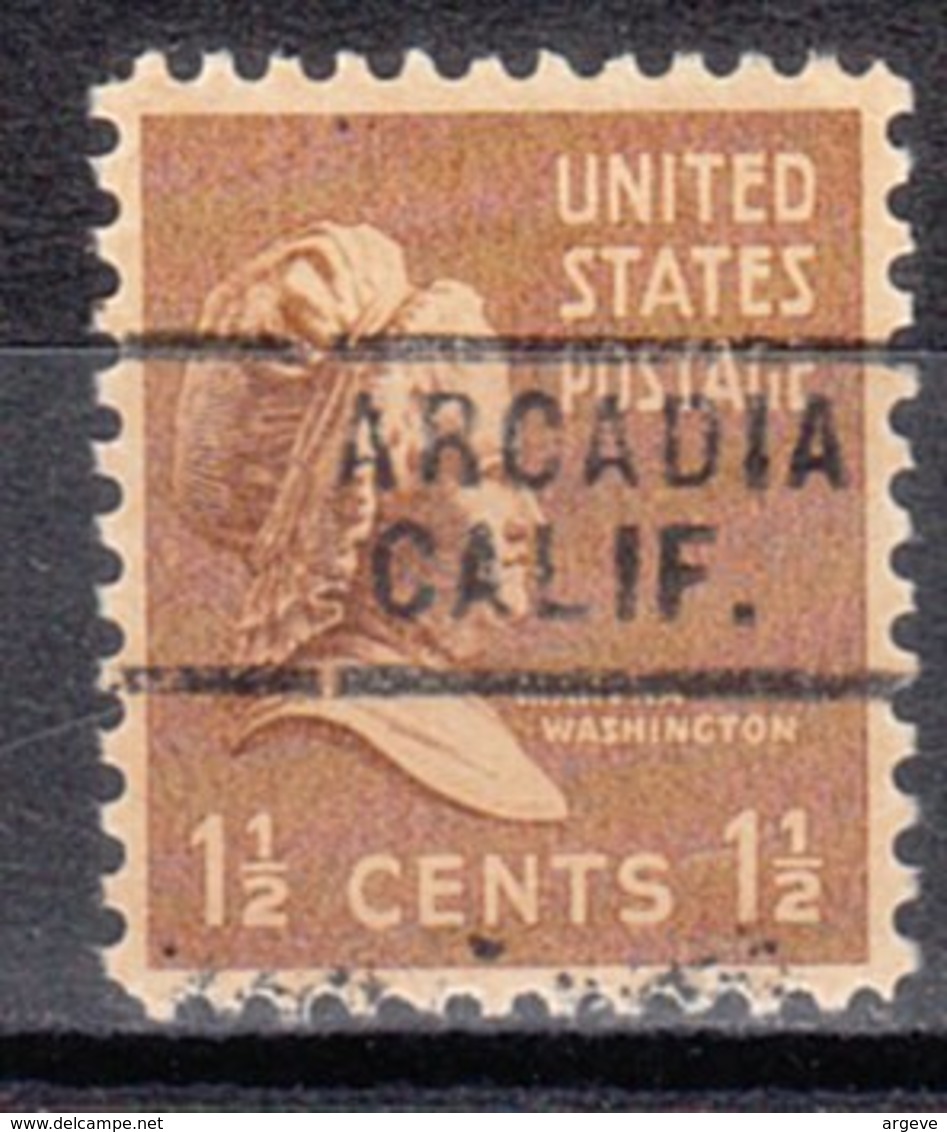 USA Precancel Vorausentwertung Preo, Locals California, Arcadia 729 - Vorausentwertungen