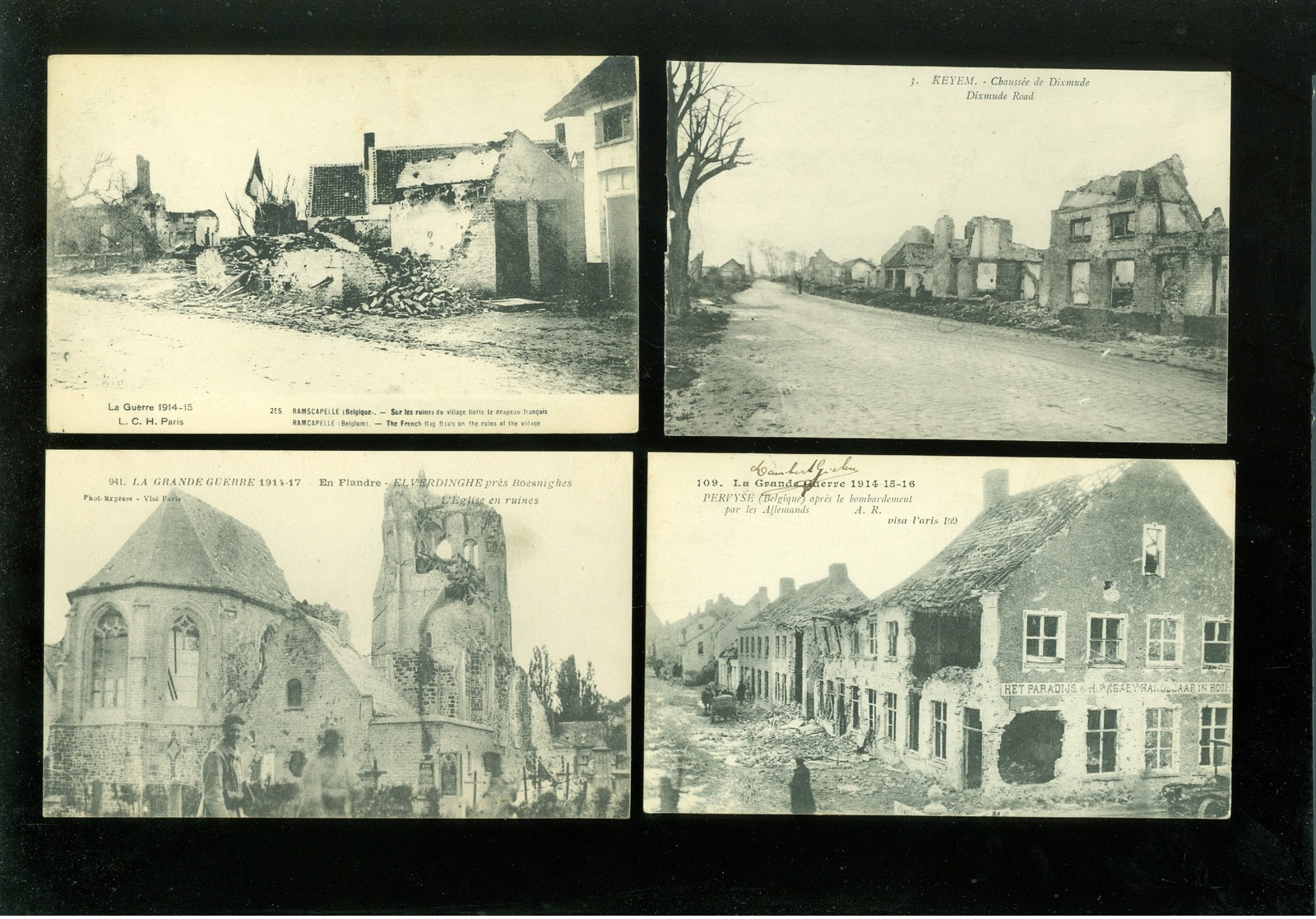 Beau Lot De 60 Cartes Postales De Belgique  Guerre  Ruines     Mooi Lot Van 60 Postkaarten Van België  Ruinen  Oorlog - 5 - 99 Cartes