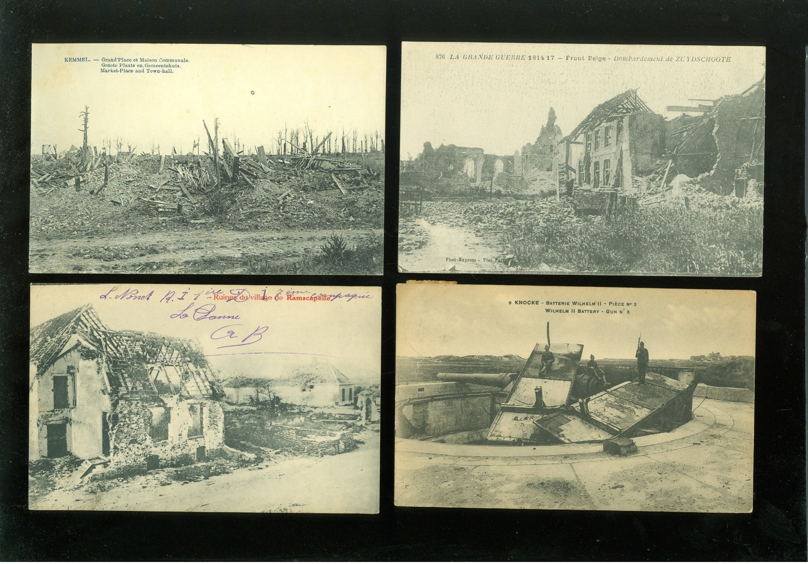 Beau Lot De 60 Cartes Postales De Belgique  Guerre  Ruines     Mooi Lot Van 60 Postkaarten Van België  Ruinen  Oorlog - 5 - 99 Postkaarten