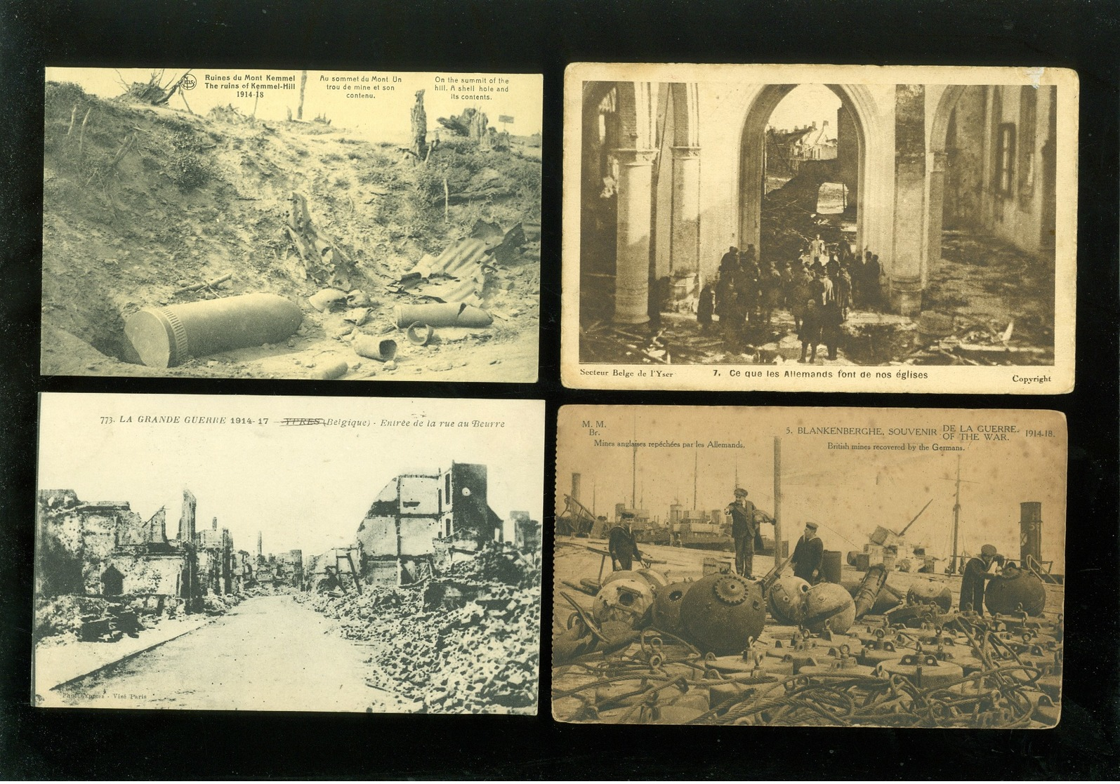 Beau Lot De 60 Cartes Postales De Belgique  Guerre  Ruines     Mooi Lot Van 60 Postkaarten Van België  Ruinen  Oorlog - 5 - 99 Cartes