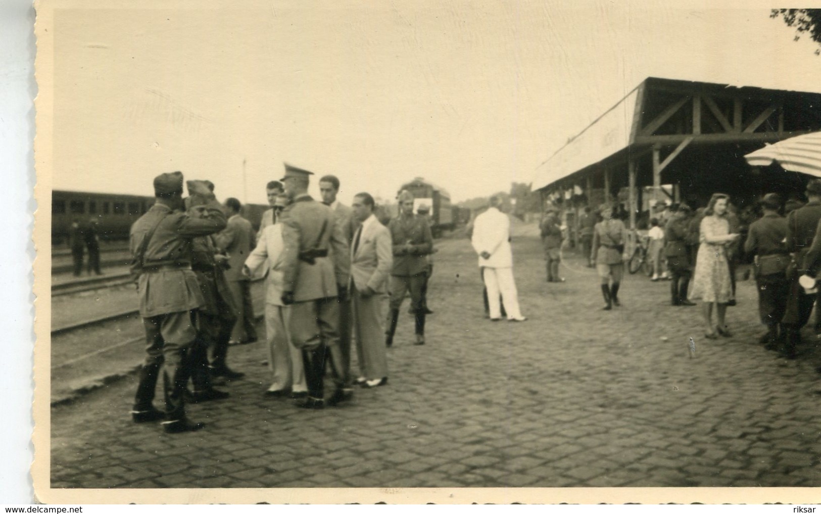 ERYTHREE(CARTE PHOTO) GARE(TRAIN) - Erythrée