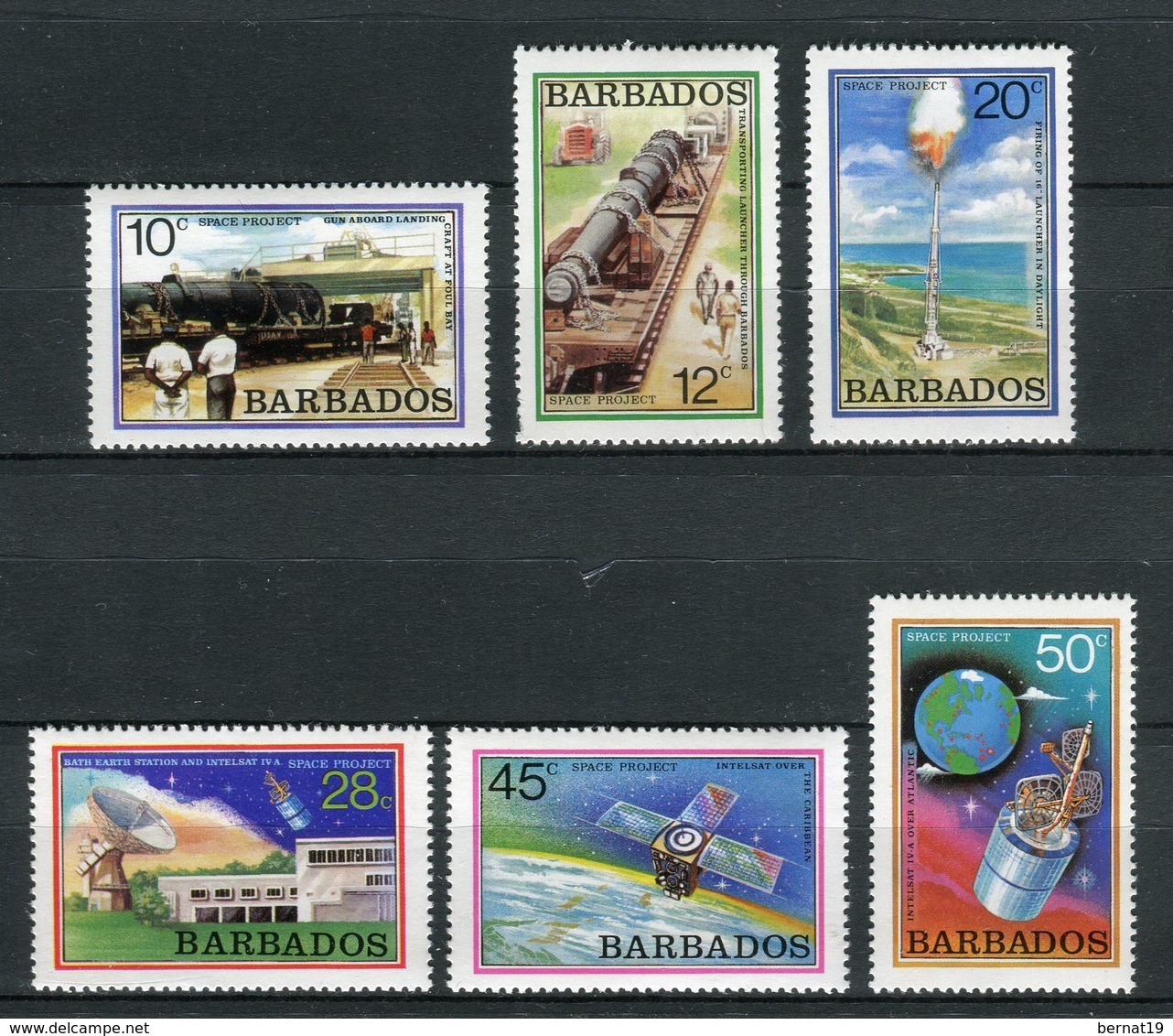 Barbados 1979. Yvert 489-94 ** MNH. - Barbades (1966-...)