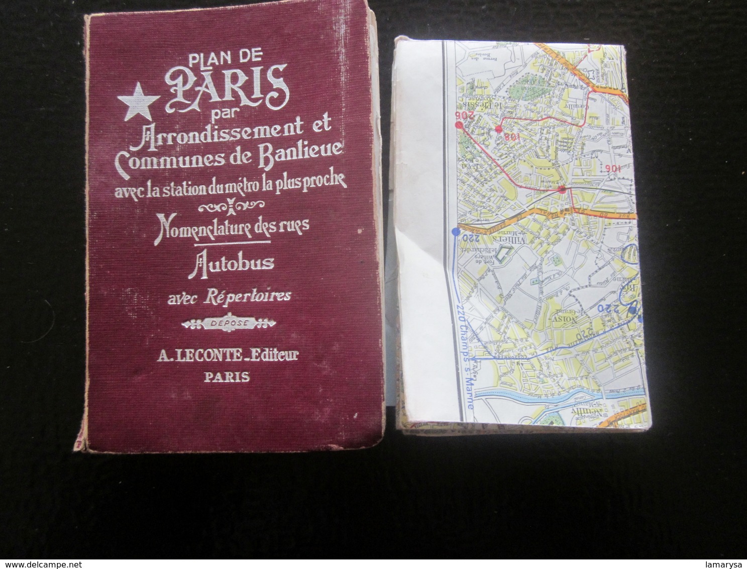 Autobus-Répertoire Plans De Réseaux De PARIS Arrond & Communes De Banlieues Station De METRO La+proche-Schémas De Lignes - Europe