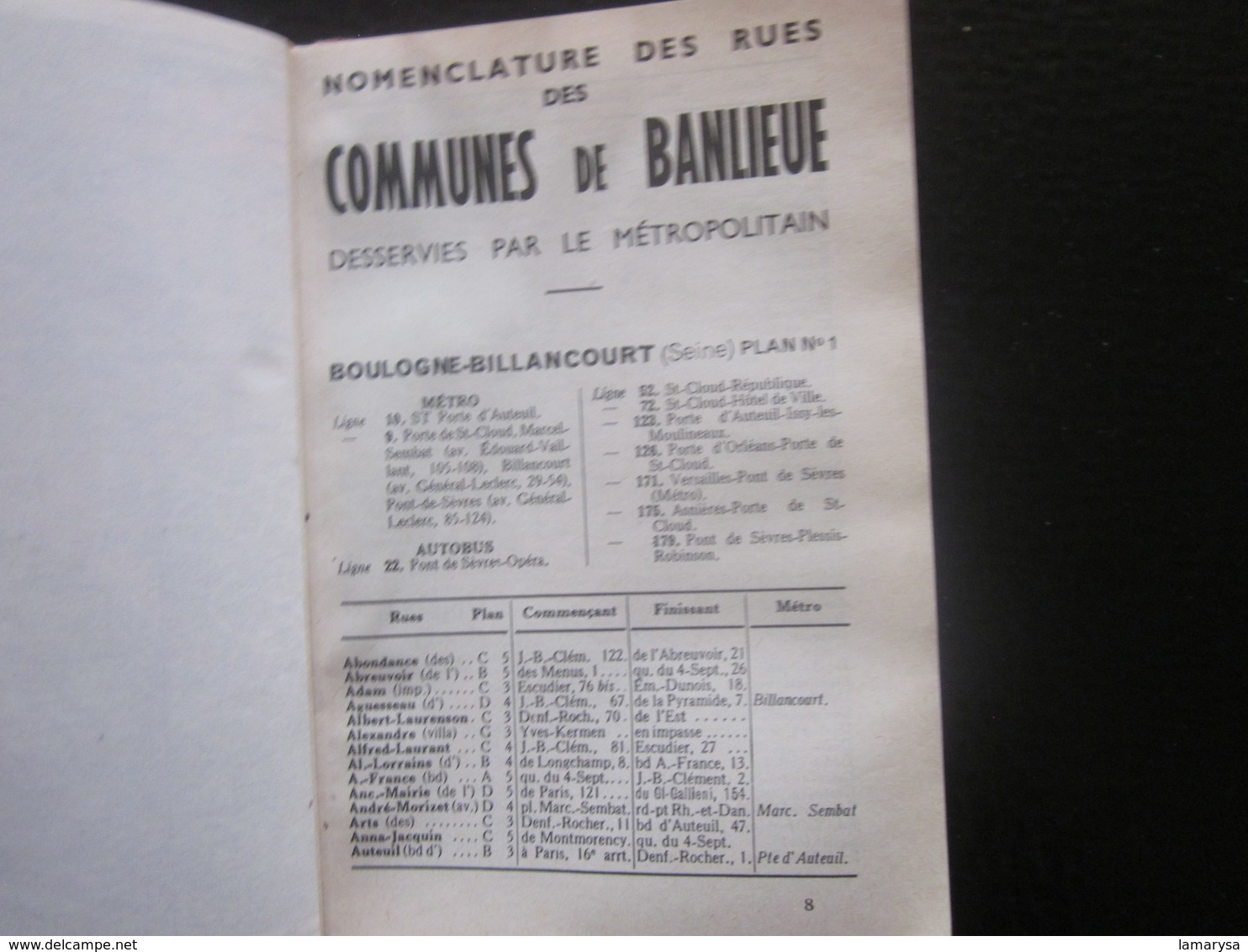 Autobus-Répertoire Plans de réseaux de PARIS Arrond & communes de Banlieues station de METRO la+proche-Schémas de lignes