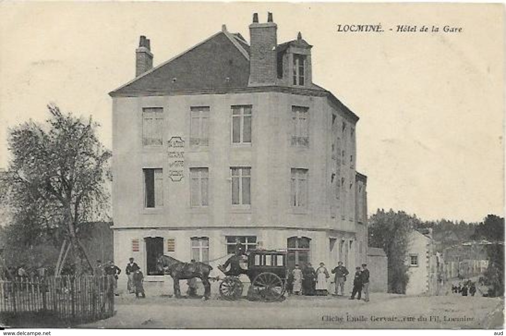 LOCMINE, Hôtel De La Gare - Locmine