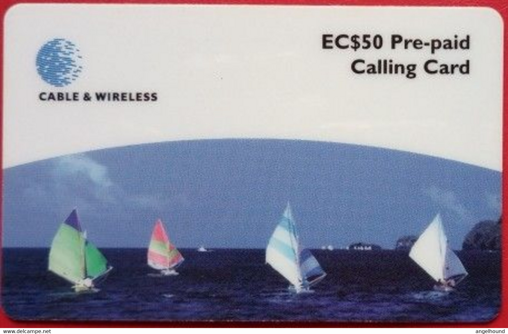 St. Vincent EC$50 Remote ST50 Sailboats - St. Vincent & The Grenadines